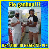 1.500 MIL E QUINHENTOS REAIS NO PIX ganhador do prêmio 1.500 MIL E QUINHENTOS REAIS NO PIX